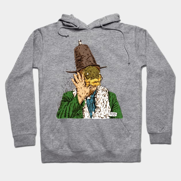 Captain Beefheart Trout Mask Replica, by Maximiliano Lopez Barrios Hoodie by enochcurtis